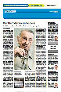 Personenporträt Gerhard Schmidt, Bruno Schmidt Spedition, Minden